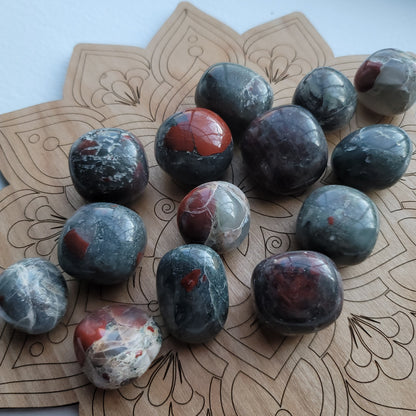 Bloodstone|| vitality, strength, protection