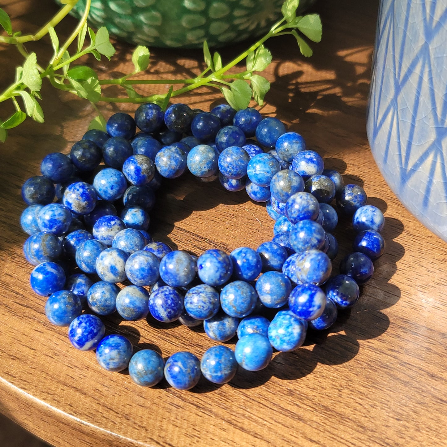 Lapis Lazuli Bracelet - 8mm Beads