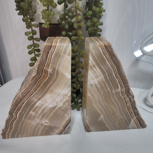 Agate Bookends 01 - Mexico