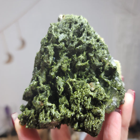 Epidote with Quartz (AKA Fairy Forest), Hakkari, Turkey - 03