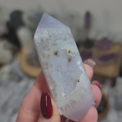 Druzy Agate Wand, Brazil - 03