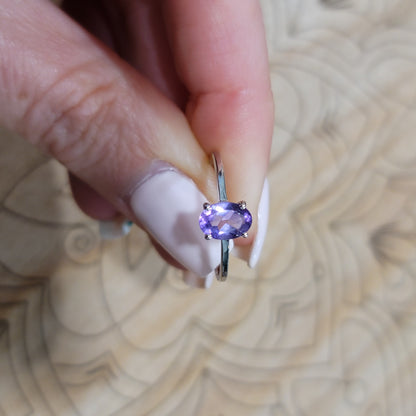 Amethyst Ring || .925 Sterling Silver - various sizes